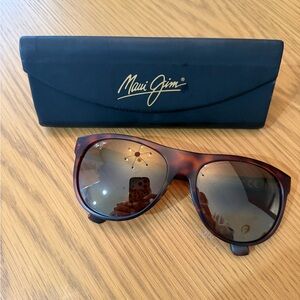 Maui Jim Women’s Brown Tortoise Sunglasses with Case